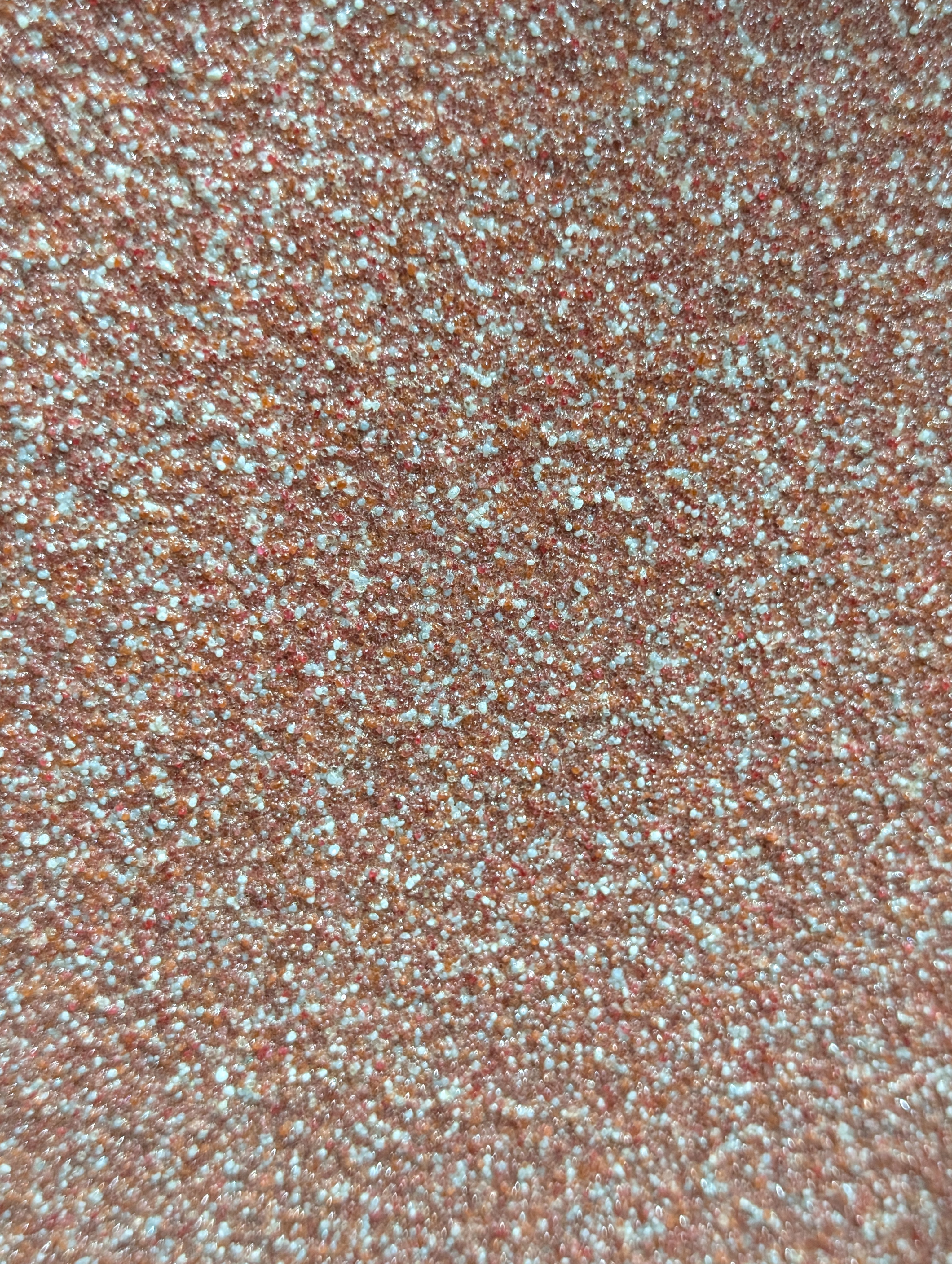 Quartz epoxy terracotta copper rose