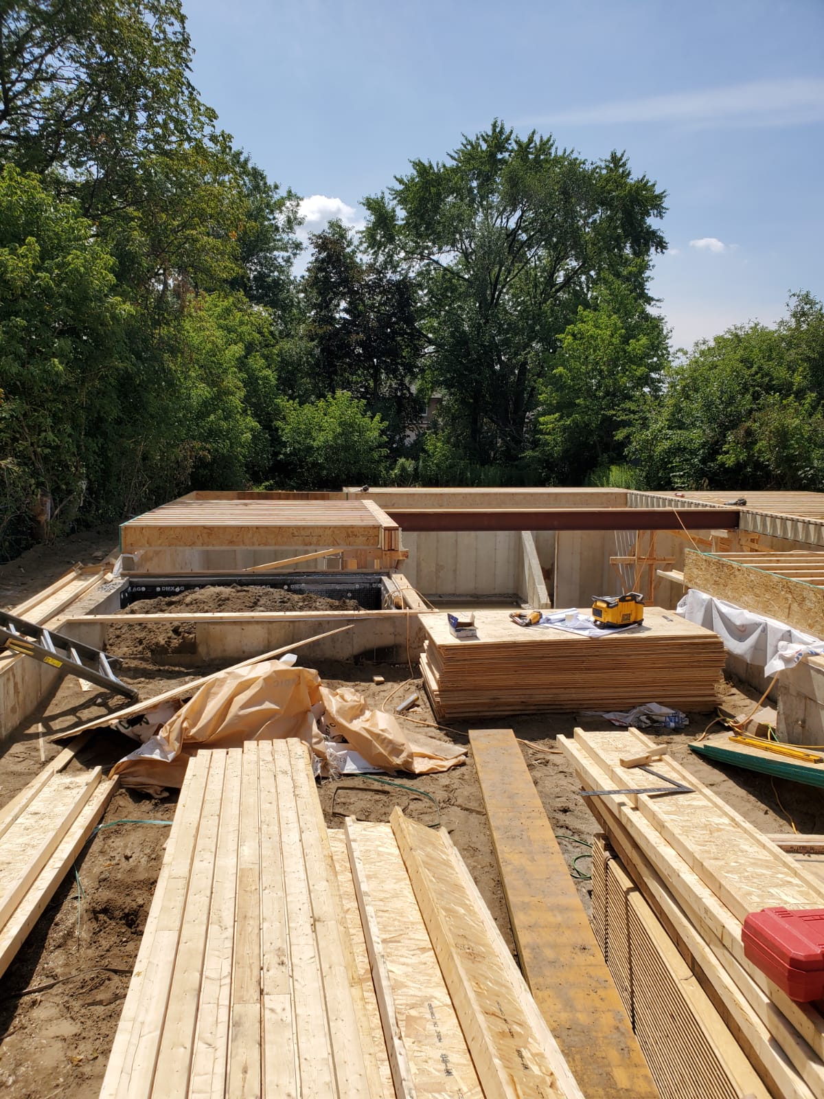 Home addition framing GTA Toronto