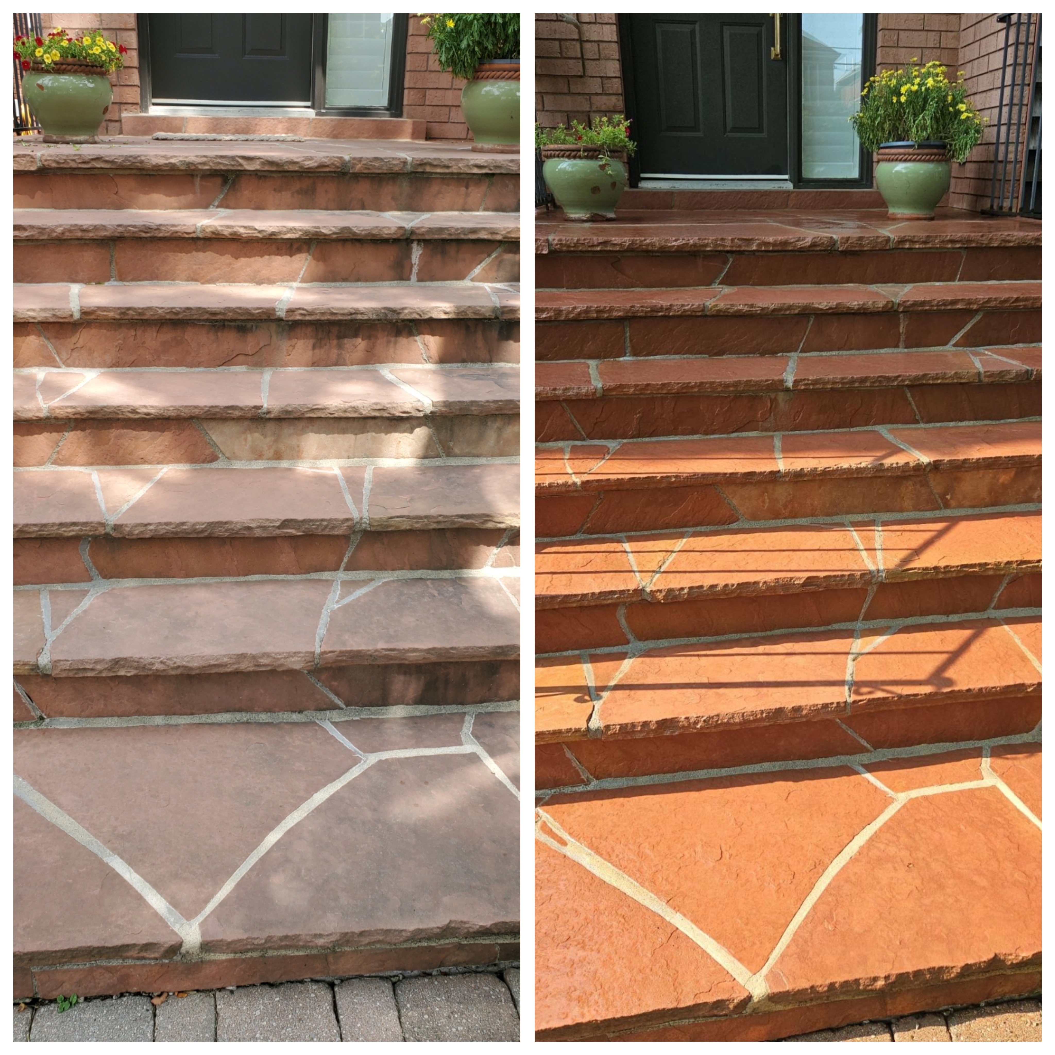 How to clean interlock driveway GTA